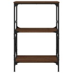vidaXL Bibliotecă 3 niveluri, stejar maro 59x35x90,5cm, lemn prelucrat vidaXL Bibliotecă 3 niveluri, stejar maro 59x35x90,5cm, lemn prelucrat