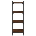 vidaXL Bibliotecă 4 niveluri, stejar maro 40x30x120 cm, lemn prelucrat vidaXL Bibliotecă 4 niveluri, stejar maro 40x30x120 cm, lemn prelucrat