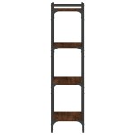 vidaXL Bibliotecă 4 niveluri, stejar maro 40x30x120 cm, lemn prelucrat vidaXL Bibliotecă 4 niveluri, stejar maro 40x30x120 cm, lemn prelucrat
