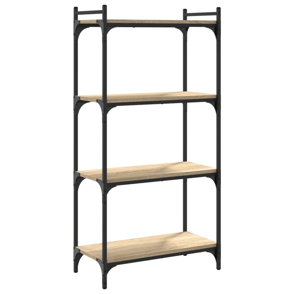 vidaXL Bibliotecă 4 niveluri stejar sonoma 60x30x120 cm lemn prelucrat
