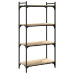 vidaXL Bibliotecă 4 niveluri stejar sonoma 60x30x120 cm lemn prelucrat vidaXL Bibliotecă 4 niveluri stejar sonoma 60x30x120 cm lemn prelucrat