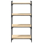 vidaXL Bibliotecă 4 niveluri stejar sonoma 60x30x120 cm lemn prelucrat vidaXL Bibliotecă 4 niveluri stejar sonoma 60x30x120 cm lemn prelucrat
