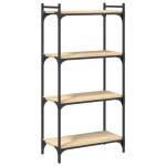 vidaXL Bibliotecă 4 niveluri stejar sonoma 60x30x120 cm lemn prelucrat vidaXL Bibliotecă 4 niveluri stejar sonoma 60x30x120 cm lemn prelucrat