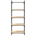 vidaXL Bibliotecă 5 niveluri stejar sonoma 60x30x154 cm lemn prelucrat vidaXL Bibliotecă 5 niveluri stejar sonoma 60x30x154 cm lemn prelucrat