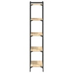 vidaXL Bibliotecă 5 niveluri stejar sonoma 60x30x154 cm lemn prelucrat vidaXL Bibliotecă 5 niveluri stejar sonoma 60x30x154 cm lemn prelucrat