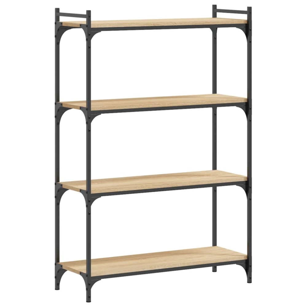 vidaXL Bibliotecă 4 niveluri stejar sonoma 80x30x120 cm lemn prelucrat