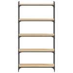 vidaXL Bibliotecă 5 niveluri stejar sonoma 80x30x154 cm lemn prelucrat vidaXL Bibliotecă 5 niveluri stejar sonoma 80x30x154 cm lemn prelucrat