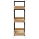 vidaXL Bibliotecă 3 niveluri, stejar sonoma, 100x33x108,5 cm lemn vidaXL Bibliotecă 3 niveluri, stejar sonoma, 100x33x108,5 cm lemn