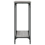 vidaXL Măsuță consolă, gri sonoma, 101x30,5x75 cm, lemn prelucrat vidaXL Măsuță consolă, gri sonoma, 101x30,5x75 cm, lemn prelucrat