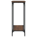 vidaXL Măsuță consolă, stejar maro, 101x30,5x75 cm, lemn prelucrat vidaXL Măsuță consolă, stejar maro, 101x30,5x75 cm, lemn prelucrat
