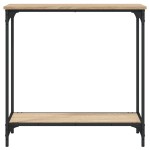 vidaXL Masă consolă, stejar sonoma, 75x30,5x75 cm, lemn prelucrat vidaXL Masă consolă, stejar sonoma, 75x30,5x75 cm, lemn prelucrat