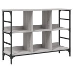 vidaXL Servantă, gri sonoma, 102x32x73,5 cm, lemn prelucrat vidaXL Servantă, gri sonoma, 102x32x73,5 cm, lemn prelucrat