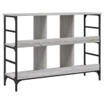 vidaXL Servantă, gri sonoma, 102x32x73,5 cm, lemn prelucrat vidaXL Servantă, gri sonoma, 102x32x73,5 cm, lemn prelucrat