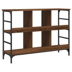 vidaXL Servantă, stejar maro, 102x32x73,5 cm, lemn prelucrat vidaXL Servantă, stejar maro, 102x32x73,5 cm, lemn prelucrat
