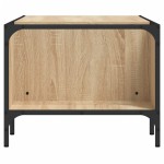 vidaXL Măsuță de cafea cu raft, stejar sonoma, 100x51x40 cm, lemn vidaXL Măsuță de cafea cu raft, stejar sonoma, 100x51x40 cm, lemn