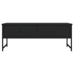 vidaXL Măsuță de cafea, negru, 101x49x39,5 cm, lemn prelucrat vidaXL Măsuță de cafea, negru, 101x49x39,5 cm, lemn prelucrat