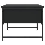 vidaXL Măsuță de cafea, negru, 101x49x39,5 cm, lemn prelucrat vidaXL Măsuță de cafea, negru, 101x49x39,5 cm, lemn prelucrat