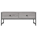 vidaXL Măsuță de cafea, gri sonoma, 101x49x39,5 cm, lemn compozit