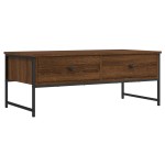 vidaXL Măsuță de cafea, stejar maro, 101x49x39,5 cm, lemn prelucrat vidaXL Măsuță de cafea, stejar maro, 101x49x39,5 cm, lemn prelucrat
