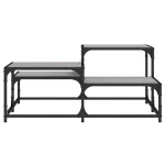 vidaXL Măsuță de cafea, gri sonoma, 87,5x87,5x40 cm, lemn prelucrat vidaXL Măsuță de cafea, gri sonoma, 87,5x87,5x40 cm, lemn prelucrat