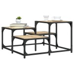 vidaXL Măsuță de cafea, stejar sonoma, 68x68x40 cm, lemn prelucrat vidaXL Măsuță de cafea, stejar sonoma, 68x68x40 cm, lemn prelucrat