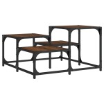 vidaXL Măsuță de cafea, stejar maro, 68x68x40 cm, lemn prelucrat vidaXL Măsuță de cafea, stejar maro, 68x68x40 cm, lemn prelucrat