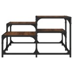 vidaXL Măsuță de cafea, stejar maro, 68x68x40 cm, lemn prelucrat vidaXL Măsuță de cafea, stejar maro, 68x68x40 cm, lemn prelucrat