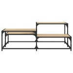 vidaXL Măsuță de cafea, stejar sonoma, 107x107x40 cm, lemn prelucrat vidaXL Măsuță de cafea, stejar sonoma, 107x107x40 cm, lemn prelucrat