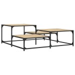vidaXL Măsuță de cafea, stejar sonoma, 107x107x40 cm, lemn prelucrat vidaXL Măsuță de cafea, stejar sonoma, 107x107x40 cm, lemn prelucrat