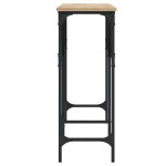 vidaXL Măsuță consolă, stejar sonoma, 140x29x75 cm, lemn prelucrat vidaXL Măsuță consolă, stejar sonoma, 140x29x75 cm, lemn prelucrat