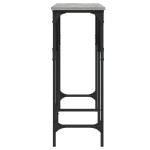 vidaXL Măsuță consolă, gri sonoma, 140x29x75 cm, lemn prelucrat vidaXL Măsuță consolă, gri sonoma, 140x29x75 cm, lemn prelucrat