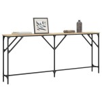 vidaXL Masă consolă, stejar sonoma, 180x23x75 cm, lemn prelucrat vidaXL Masă consolă, stejar sonoma, 180x23x75 cm, lemn prelucrat