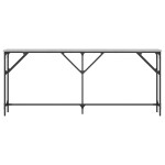 vidaXL Măsuță consolă, gri sonoma, 180x23x75 cm, lemn prelucrat vidaXL Măsuță consolă, gri sonoma, 180x23x75 cm, lemn prelucrat