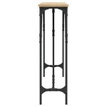 vidaXL Masă consolă, stejar sonoma, 140x23x75 cm, lemn prelucrat