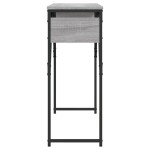 vidaXL Măsuță consolă cu raft gri sonoma 105x30x75 cm lemn prelucrat vidaXL Măsuță consolă cu raft gri sonoma 105x30x75 cm lemn prelucrat