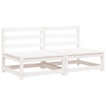 vidaXL Canapele grădină fără cotiere, 2 buc., alb, 70x70x67 cm vidaXL Canapele grădină fără cotiere, 2 buc., alb, 70x70x67 cm