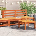 vidaXL Canapele grădină fără cotiere, 2 buc., maro ceruit, 70x70x67 cm vidaXL Canapele grădină fără cotiere, 2 buc., maro ceruit, 70x70x67 cm