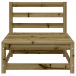 vidaXL Canapele grădină fără cotiere 3 buc. 70x70x67cm lemn pin tratat vidaXL Canapele grădină fără cotiere 3 buc. 70x70x67cm lemn pin tratat