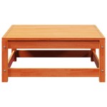 vidaXL Taburet de grădină, maro, 70x70x30 cm, lemn masiv de pin vidaXL Taburet de grădină, maro, 70x70x30 cm, lemn masiv de pin