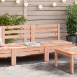 vidaXL Canapele de grădină fără cotiere, 2 buc., lemn masiv douglas vidaXL Canapele de grădină fără cotiere, 2 buc., lemn masiv douglas