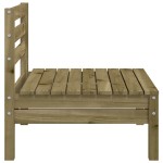 vidaXL Canapele de grădină fără cotiere, 2 buc., lemn de pin tratat vidaXL Canapele de grădină fără cotiere, 2 buc., lemn de pin tratat