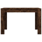 vidaXL Masă de bucătărie, stejar fumuriu, 120x60x76 cm, lemn prelucrat vidaXL Masă de bucătărie, stejar fumuriu, 120x60x76 cm, lemn prelucrat