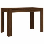vidaXL Masă de bucătărie, stejar maro, 120x60x76 cm, lemn prelucrat vidaXL Masă de bucătărie, stejar maro, 120x60x76 cm, lemn prelucrat