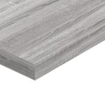 vidaXL Rafturi de perete, 4 buc., gri sonoma, 40x10x1,5 cm, lemn vidaXL Rafturi de perete, 4 buc., gri sonoma, 40x10x1,5 cm, lemn
