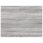vidaXL Rafturi de perete, 4 buc., gri sonoma, 40x30x1,5 cm, lemn vidaXL Rafturi de perete, 4 buc., gri sonoma, 40x30x1,5 cm, lemn