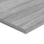 vidaXL Rafturi de perete, 4 buc., gri sonoma, 40x50x1,5 cm, lemn vidaXL Rafturi de perete, 4 buc., gri sonoma, 40x50x1,5 cm, lemn