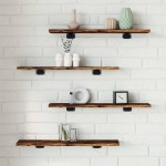 vidaXL Rafturi perete 4 buc. stejar fumuriu 60x10x1,5 cm lemn compozit vidaXL Rafturi perete 4 buc. stejar fumuriu 60x10x1,5 cm lemn compozit