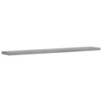 vidaXL Rafturi de perete, 4 buc., gri sonoma, 60x10x1,5 cm, lemn vidaXL Rafturi de perete, 4 buc., gri sonoma, 60x10x1,5 cm, lemn