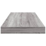 vidaXL Rafturi de perete, 4 buc., gri sonoma, 60x10x1,5 cm, lemn vidaXL Rafturi de perete, 4 buc., gri sonoma, 60x10x1,5 cm, lemn