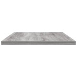 vidaXL Rafturi de perete, 4 buc., gri sonoma, 60x20x1,5 cm, lemn vidaXL Rafturi de perete, 4 buc., gri sonoma, 60x20x1,5 cm, lemn